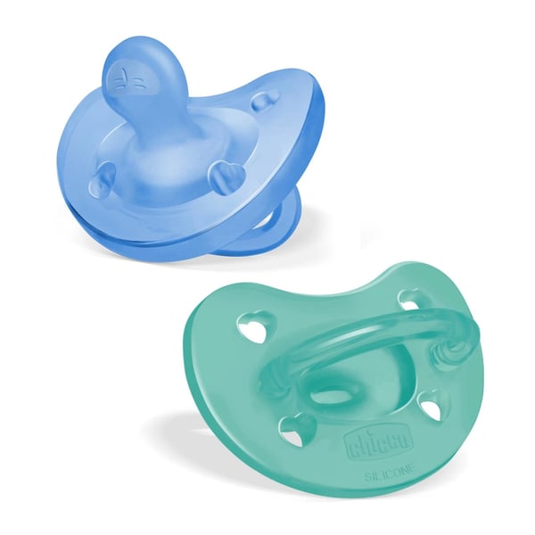 Chicco Chupeta PhysioForma Soft Azul 6-16M X2